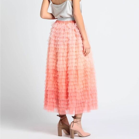 NWT Vanessa Scott Tulle Tutu Midi Skirt - Picture 2 of 12